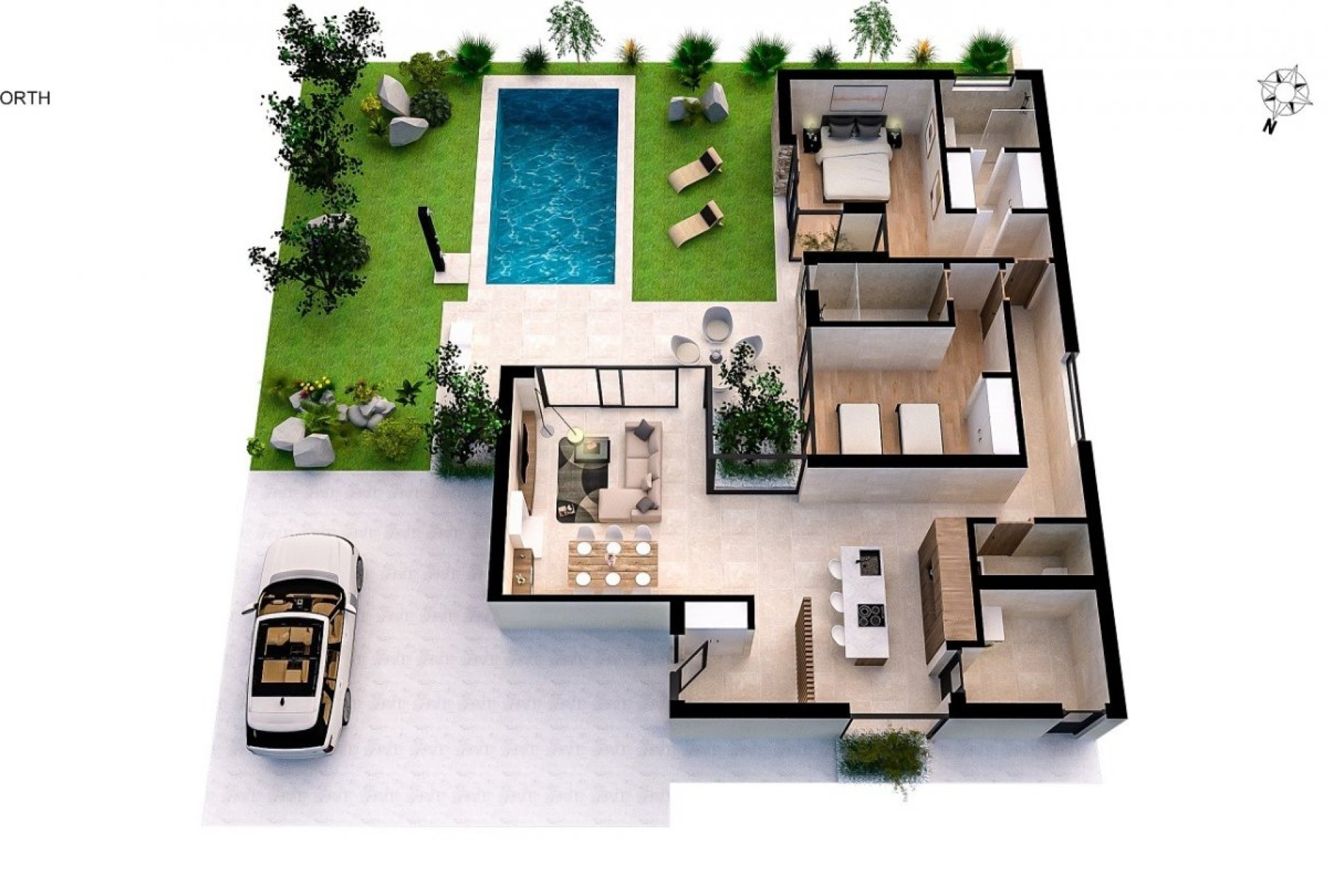 Nybyggnation - Villa -
Baños y Mendigo - Altaona Golf