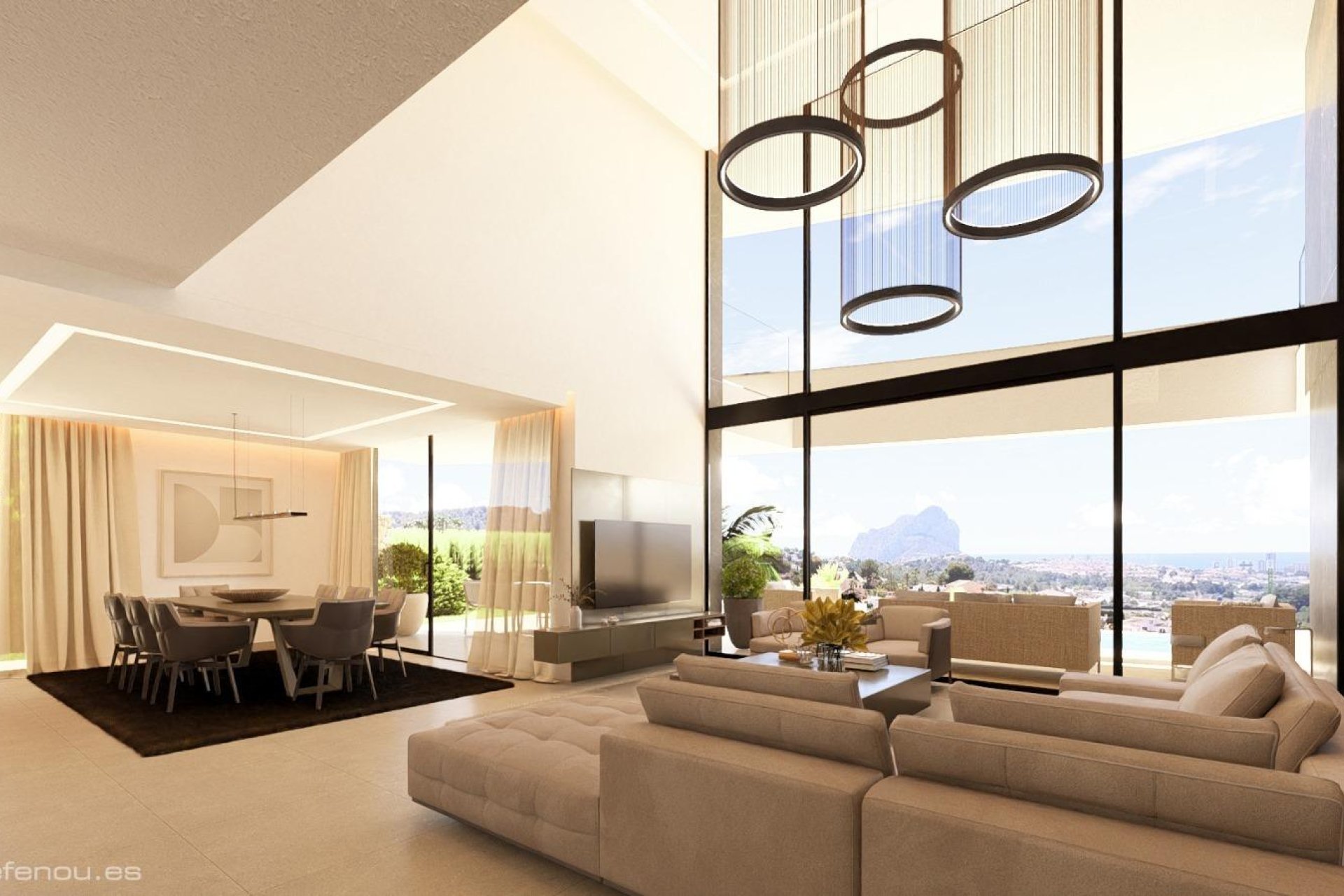 Nybyggnation - Villa -
Calpe - Empedrola