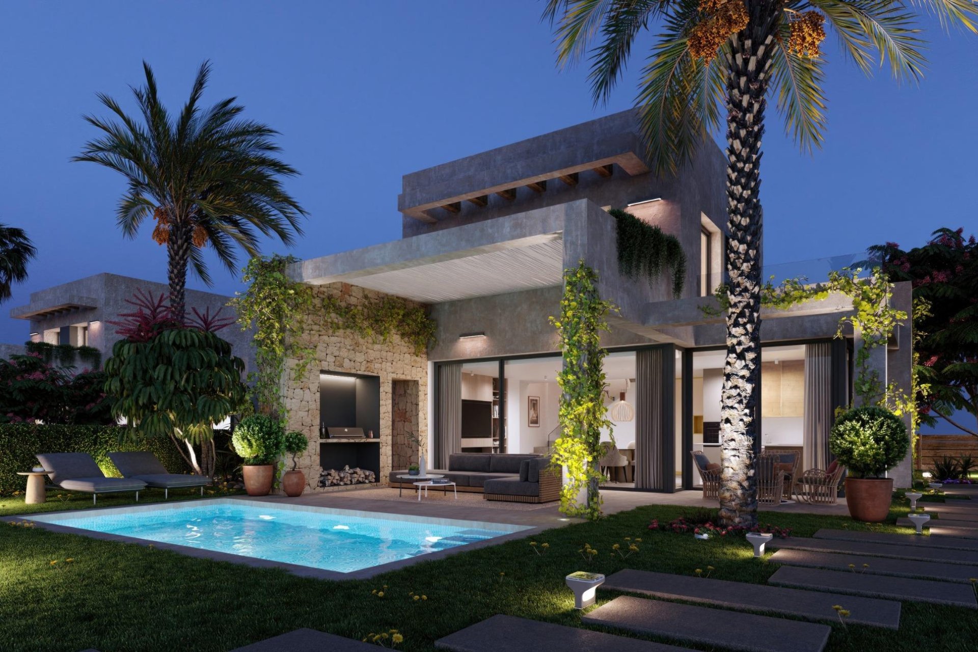 Nybyggnation - Villa -
Cuevas Del Almanzora - Desert Springs Golf Club