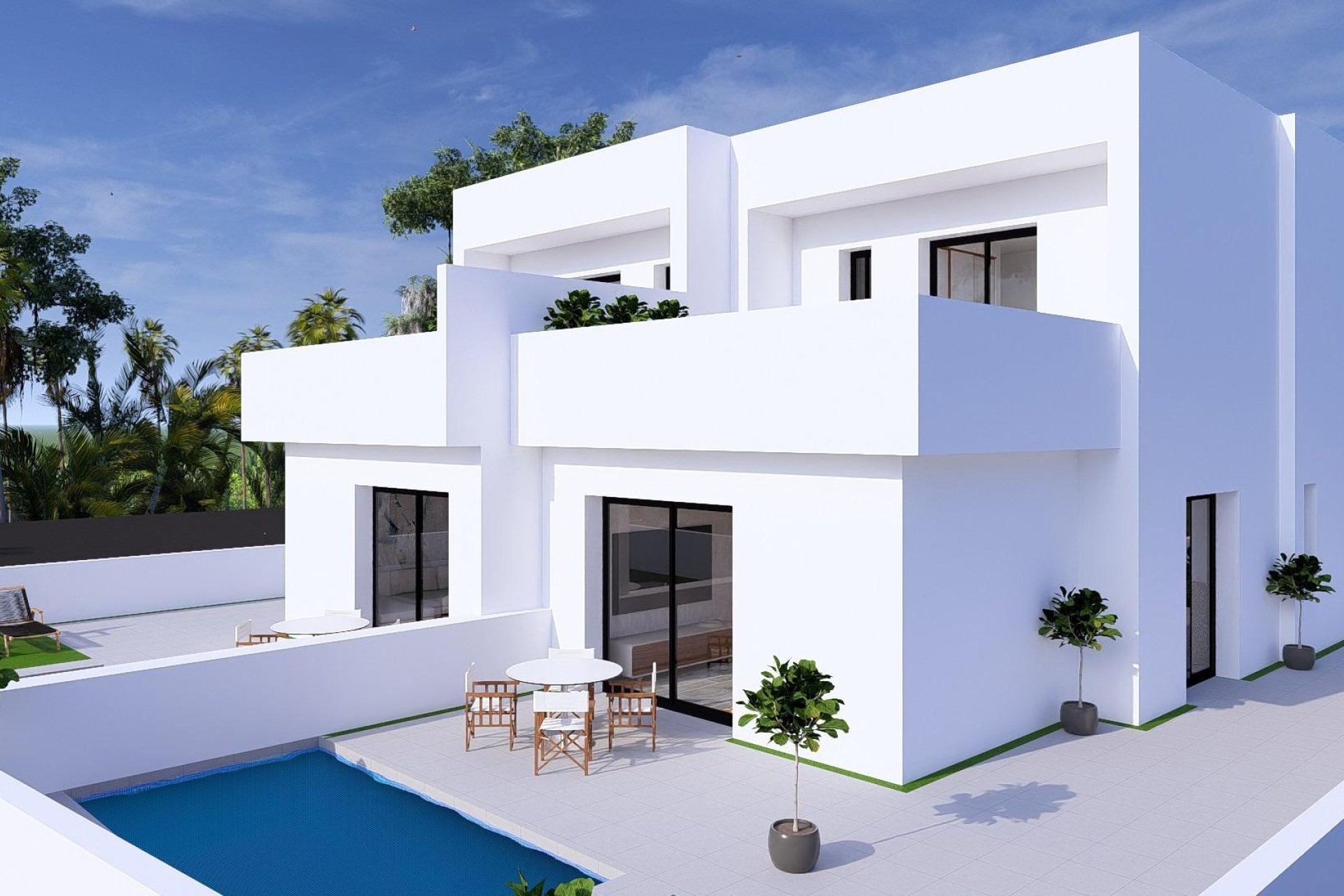Nybyggnation - Villa -
Daya Nueva - Pueblo