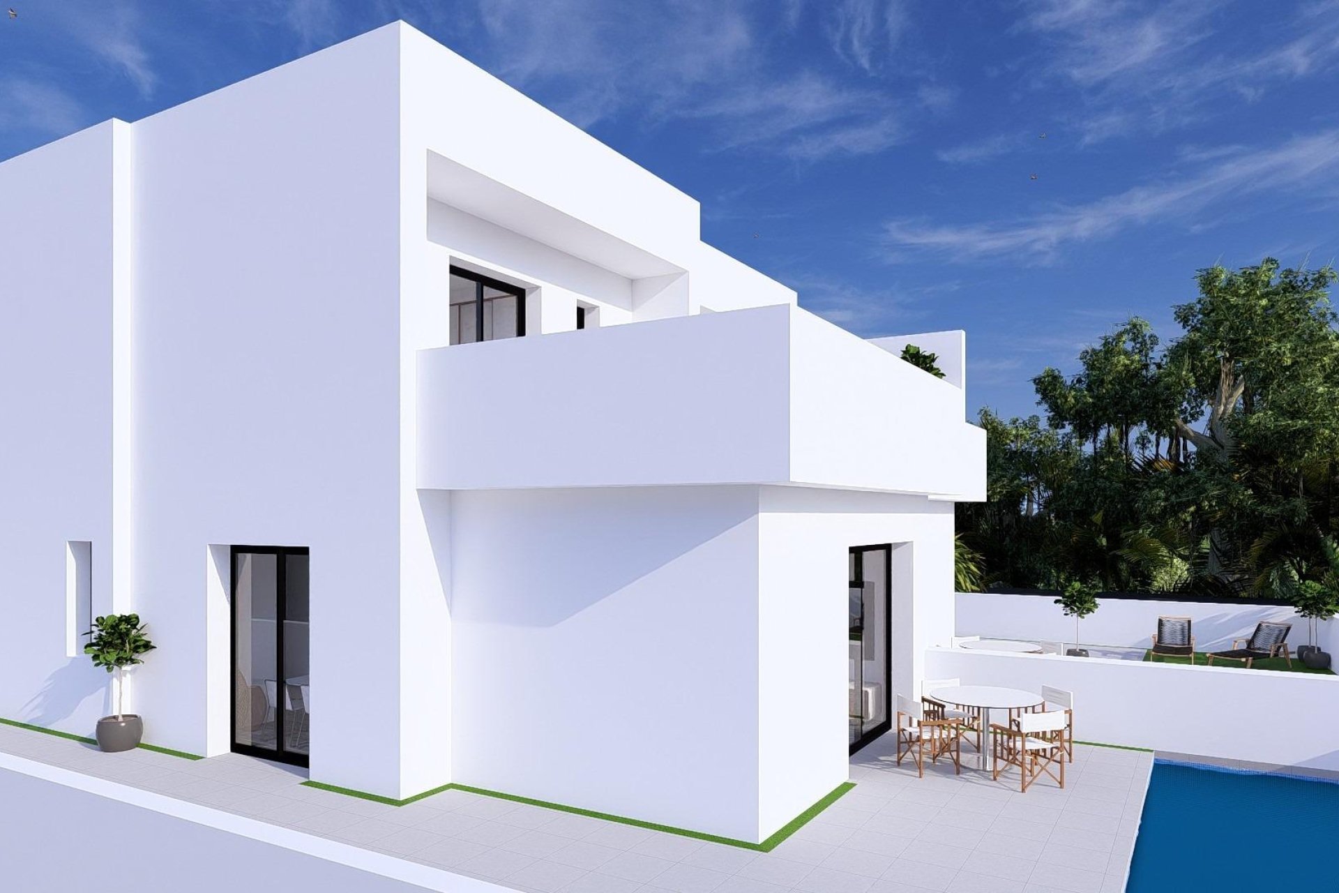 Nybyggnation - Villa -
Daya Nueva - Pueblo