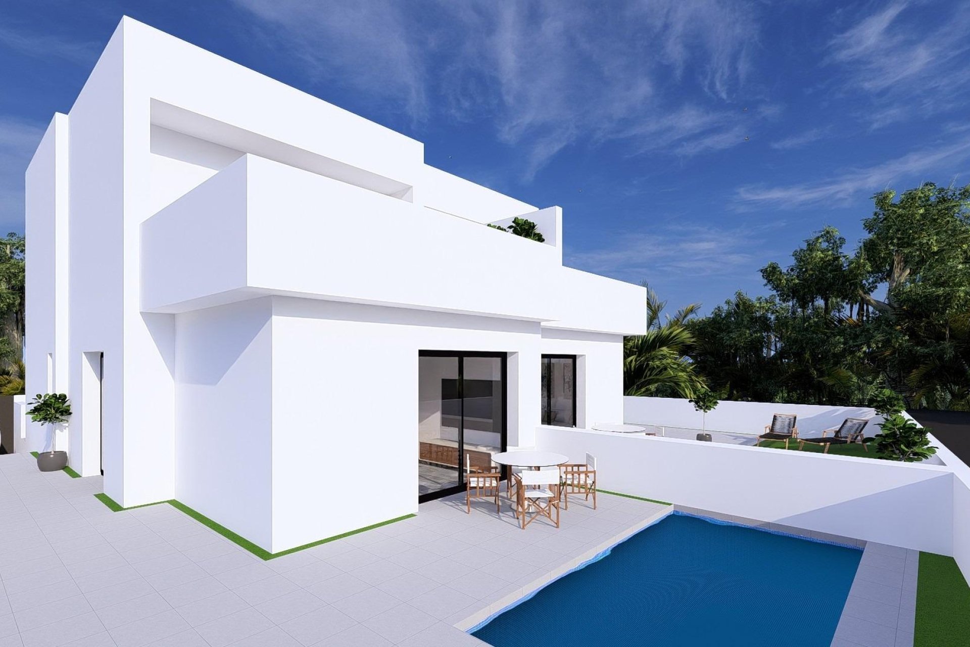 Nybyggnation - Villa -
Daya Nueva - Pueblo