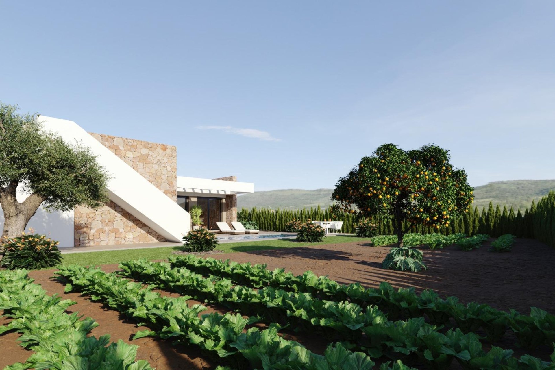 Nybyggnation - Villa -
Fuente Alamo - Hacienda del Alamo