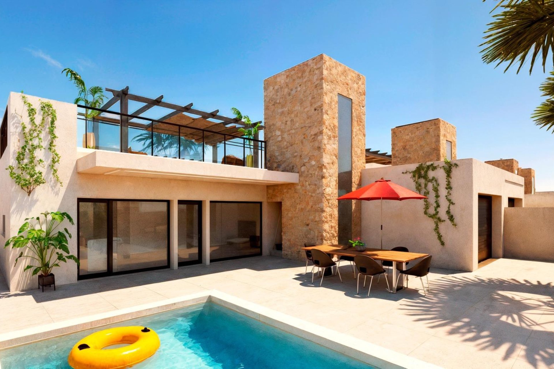 Nybyggnation - Villa -
Fuente Alamo - La Pinilla