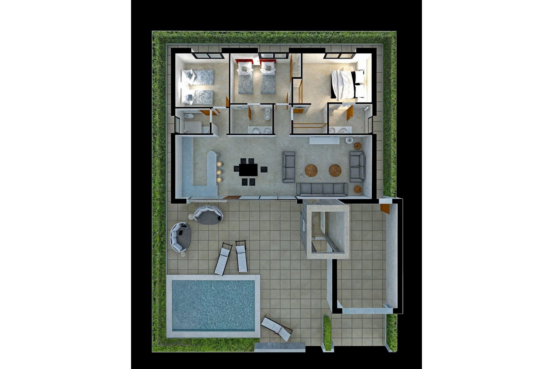 Nybyggnation - Villa -
Fuente Alamo - La Pinilla