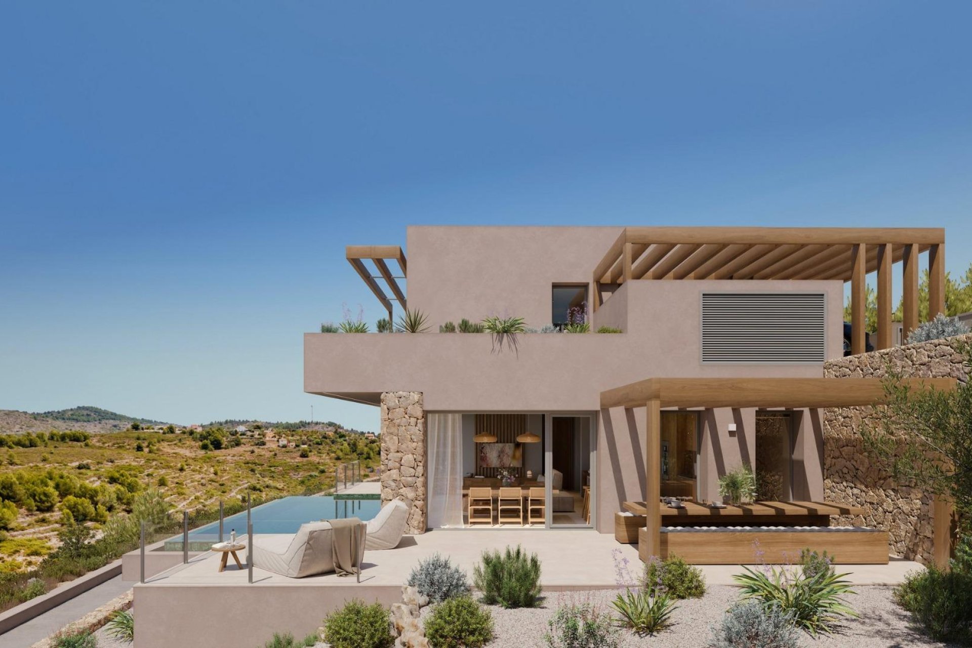 Nybyggnation - Villa -
Lliber - Montanya Llarga