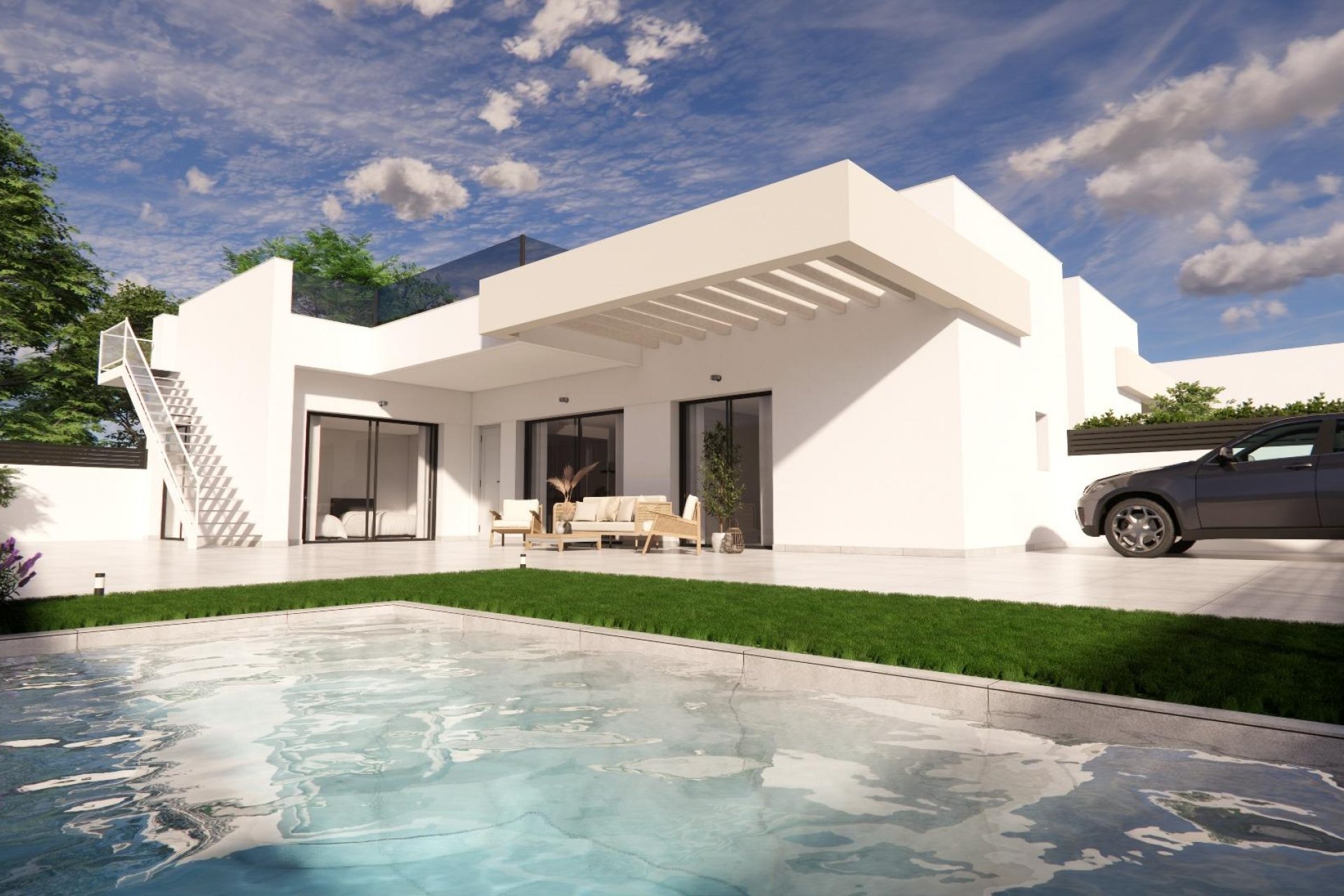 Nybyggnation - Villa -
Los Montesinos - La Herrada