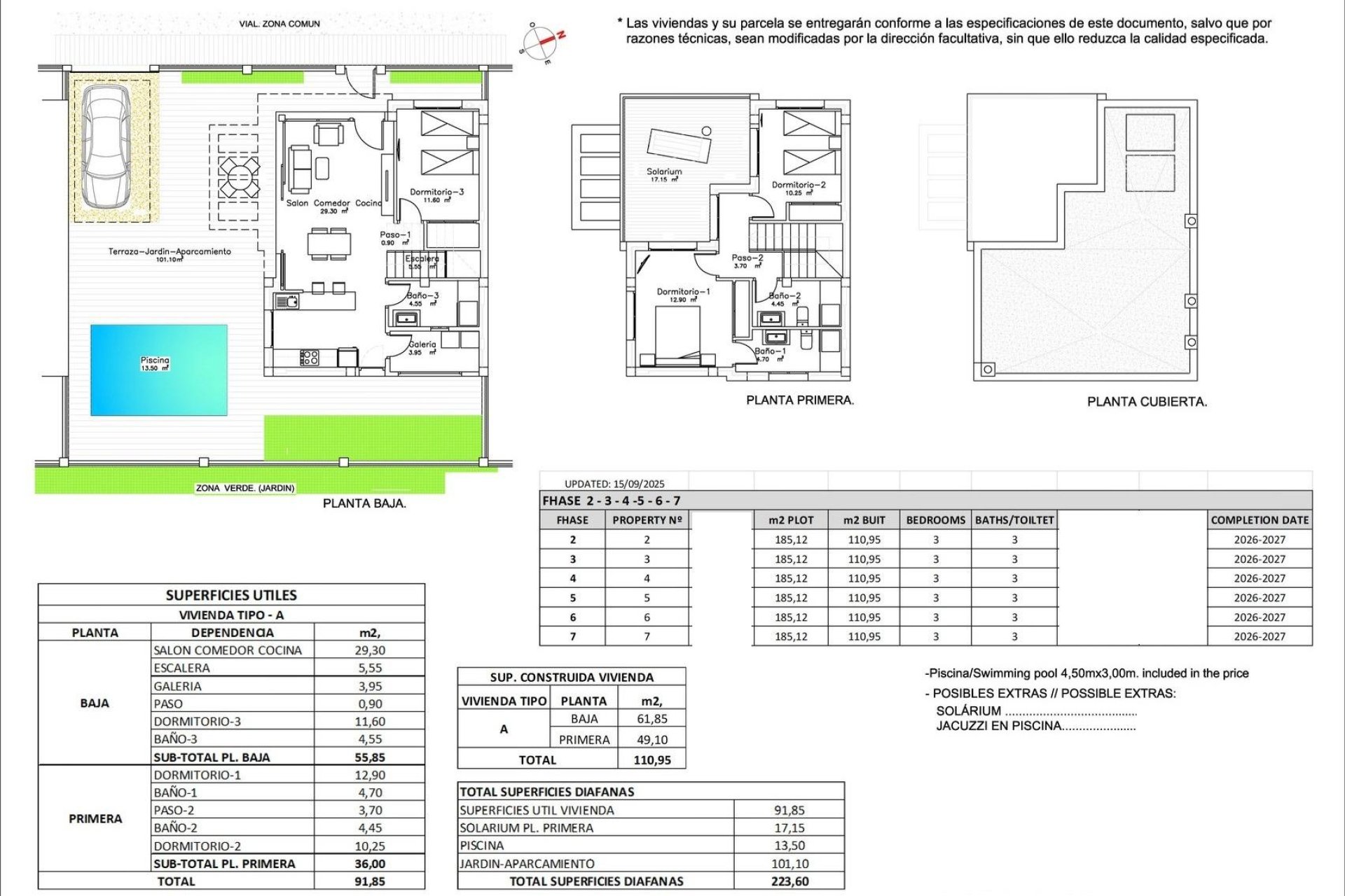 Nybyggnation - Villa -
Los Montesinos - La Herrada