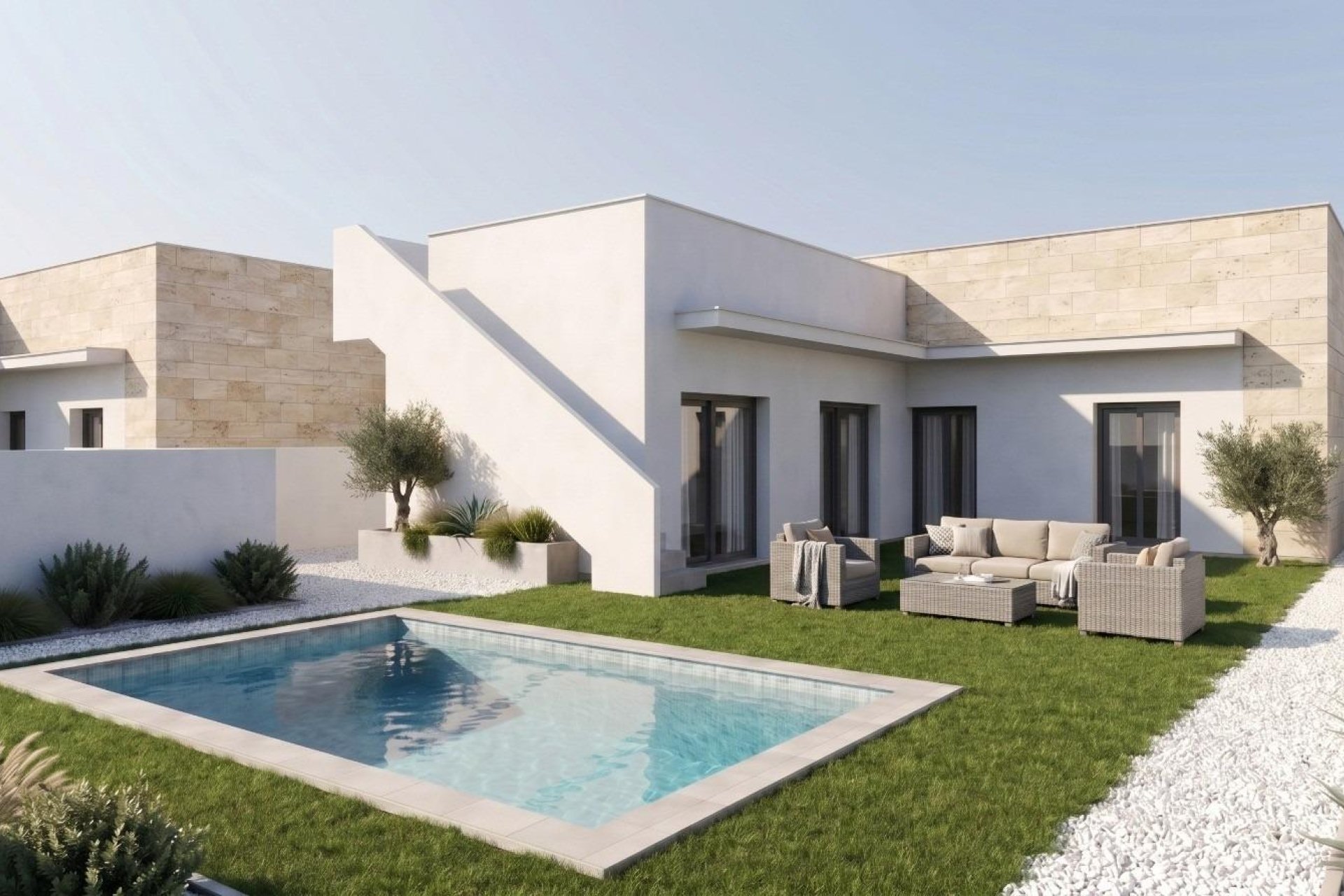 Nybyggnation - Villa -
Mazarron - Country Club