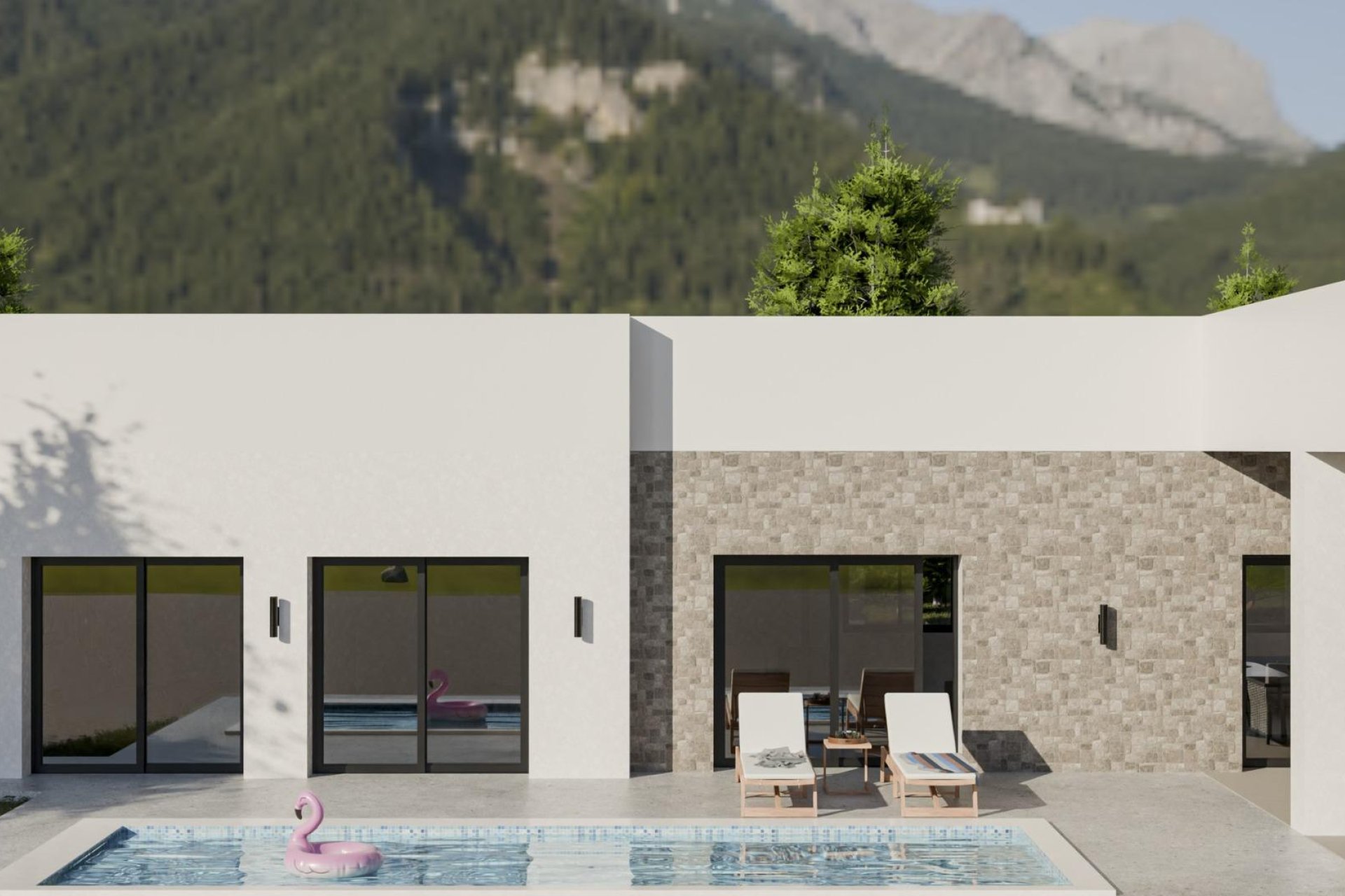 Nybyggnation - Villa -
Pinoso - Lel