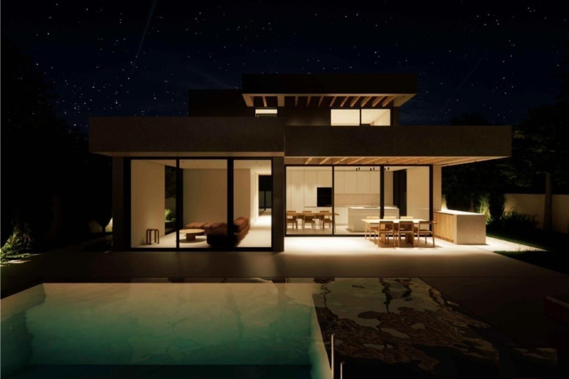 Nybyggnation - Villa -
Polop - La Alberca