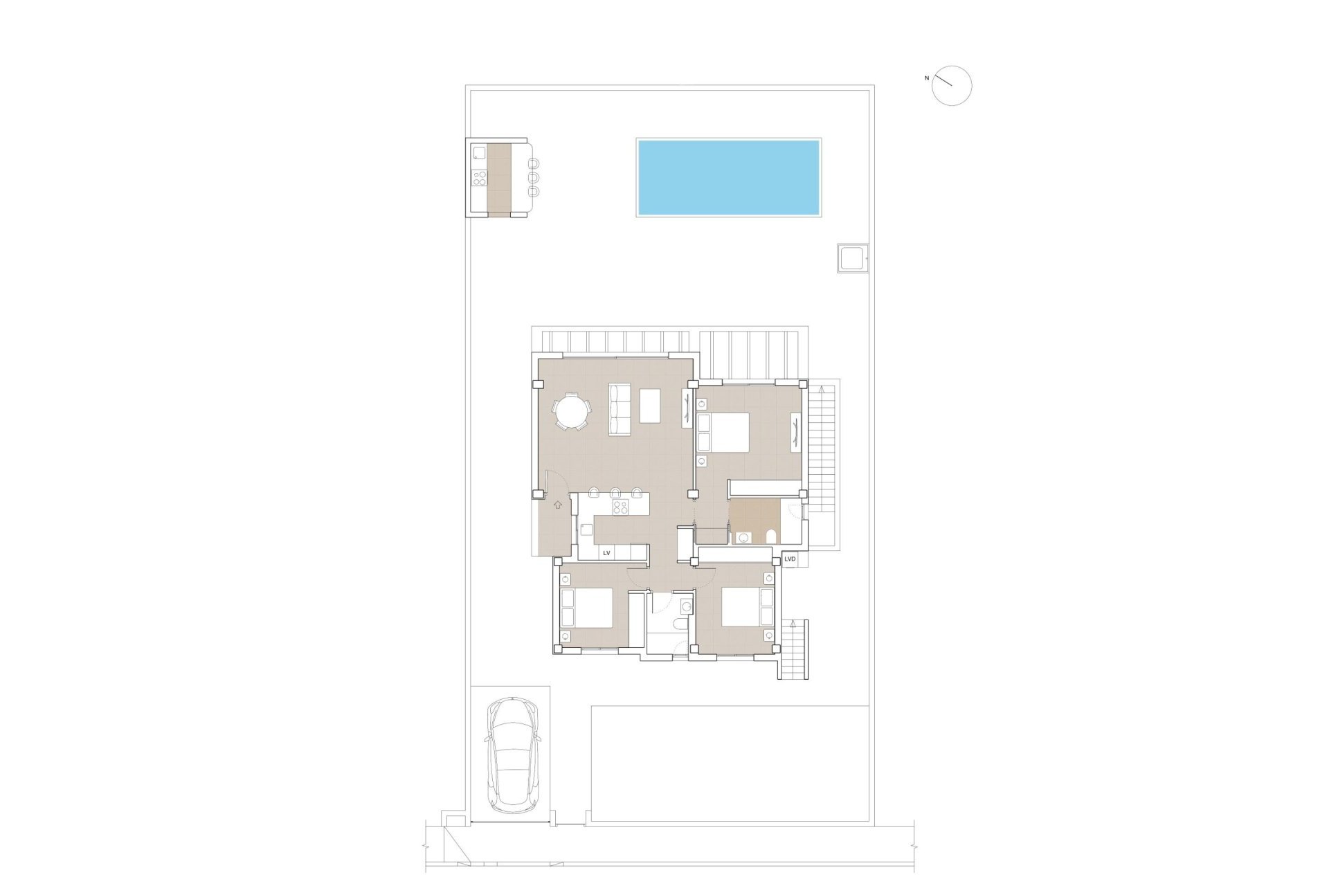 Nybyggnation - Villa -
Polop - Novapolop