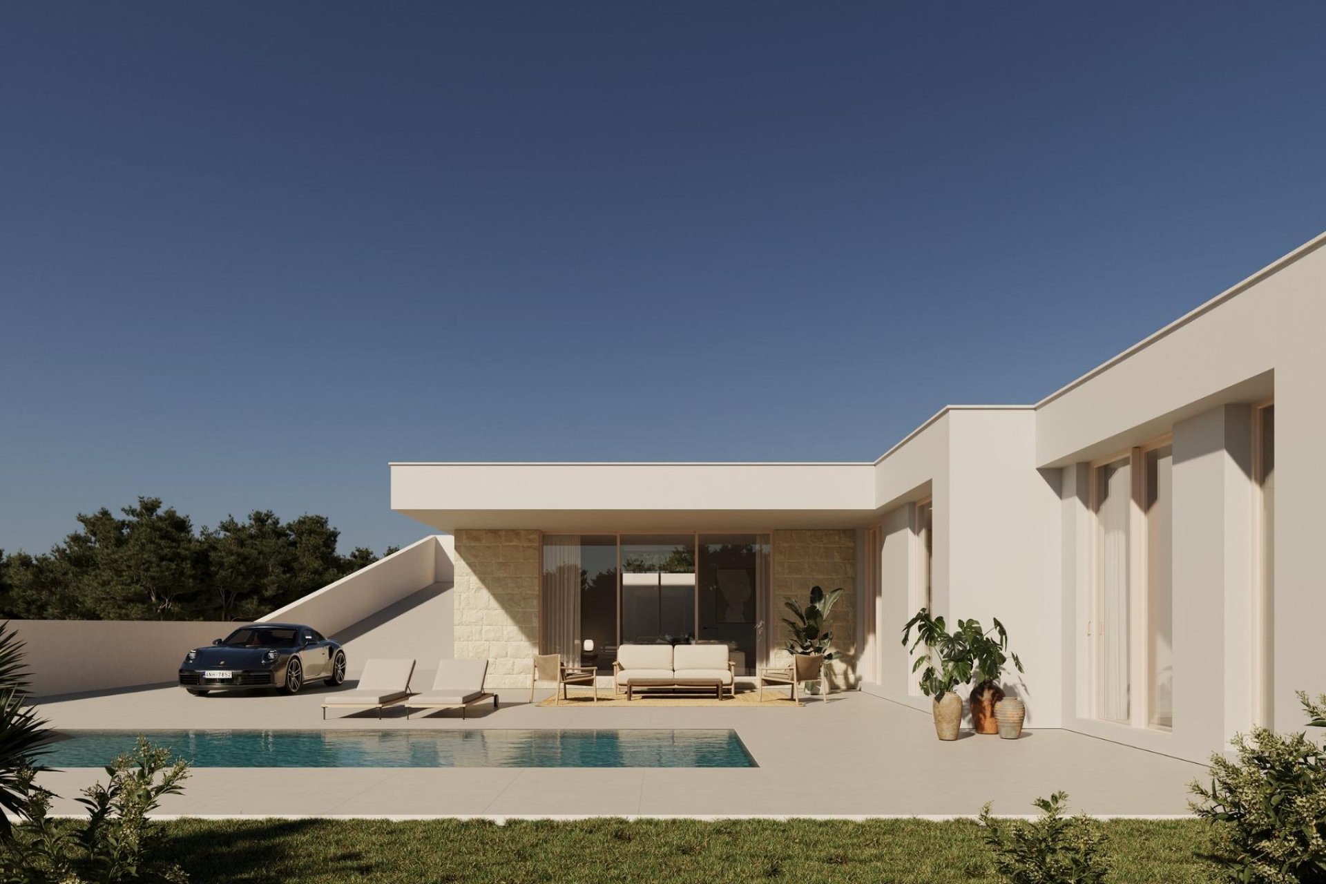 Nybyggnation - Villa -
Polop - Polop Hills