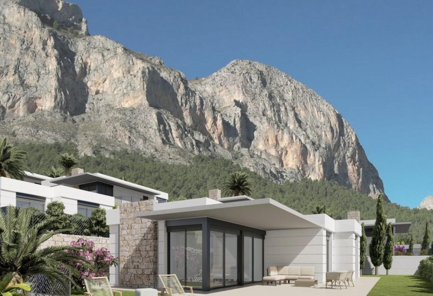 Nybyggnation - Villa -
Polop - Polop Hills