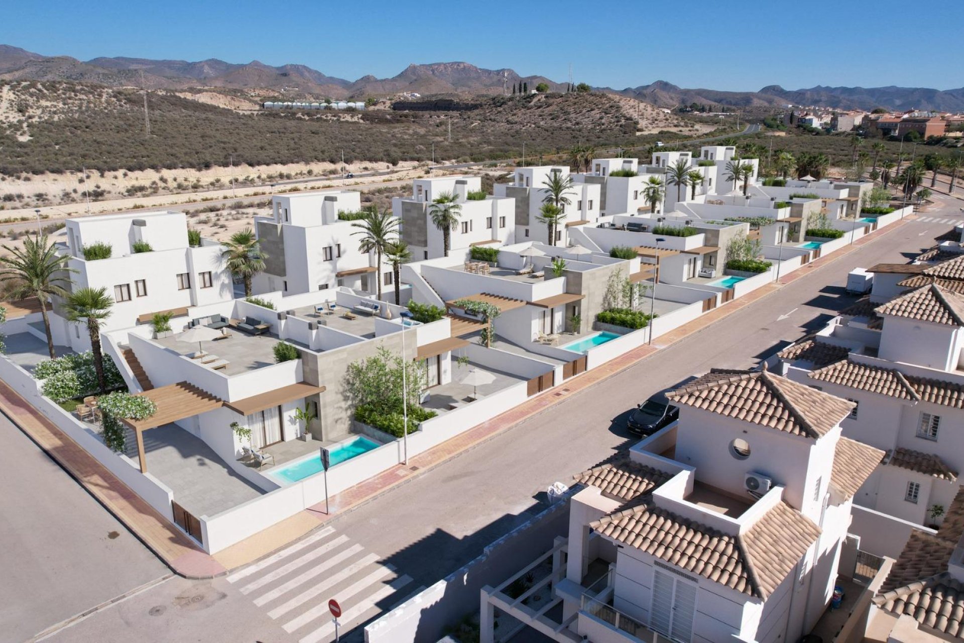 Nybyggnation - Villa -
Puerto de Mazarron - Caleñares