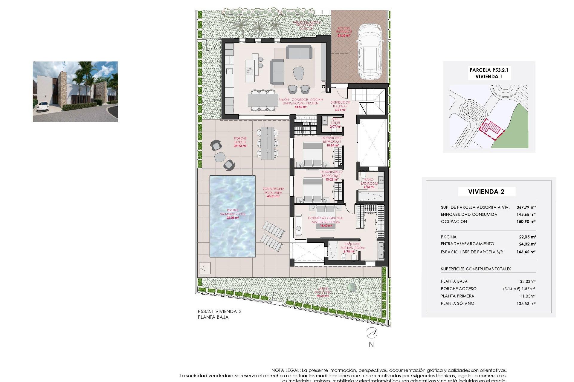 Nybyggnation - Villa -
Torre Pacheco - Santa Rosalia Lake And Life Resort