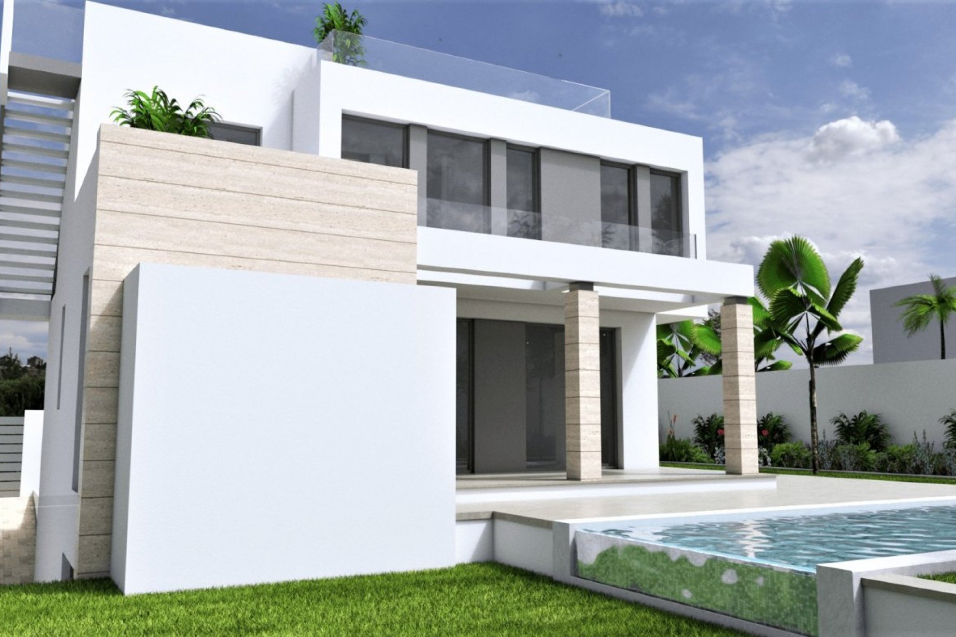 Nybyggnation - Villa -
Torrevieja - Aguas Nuevas
