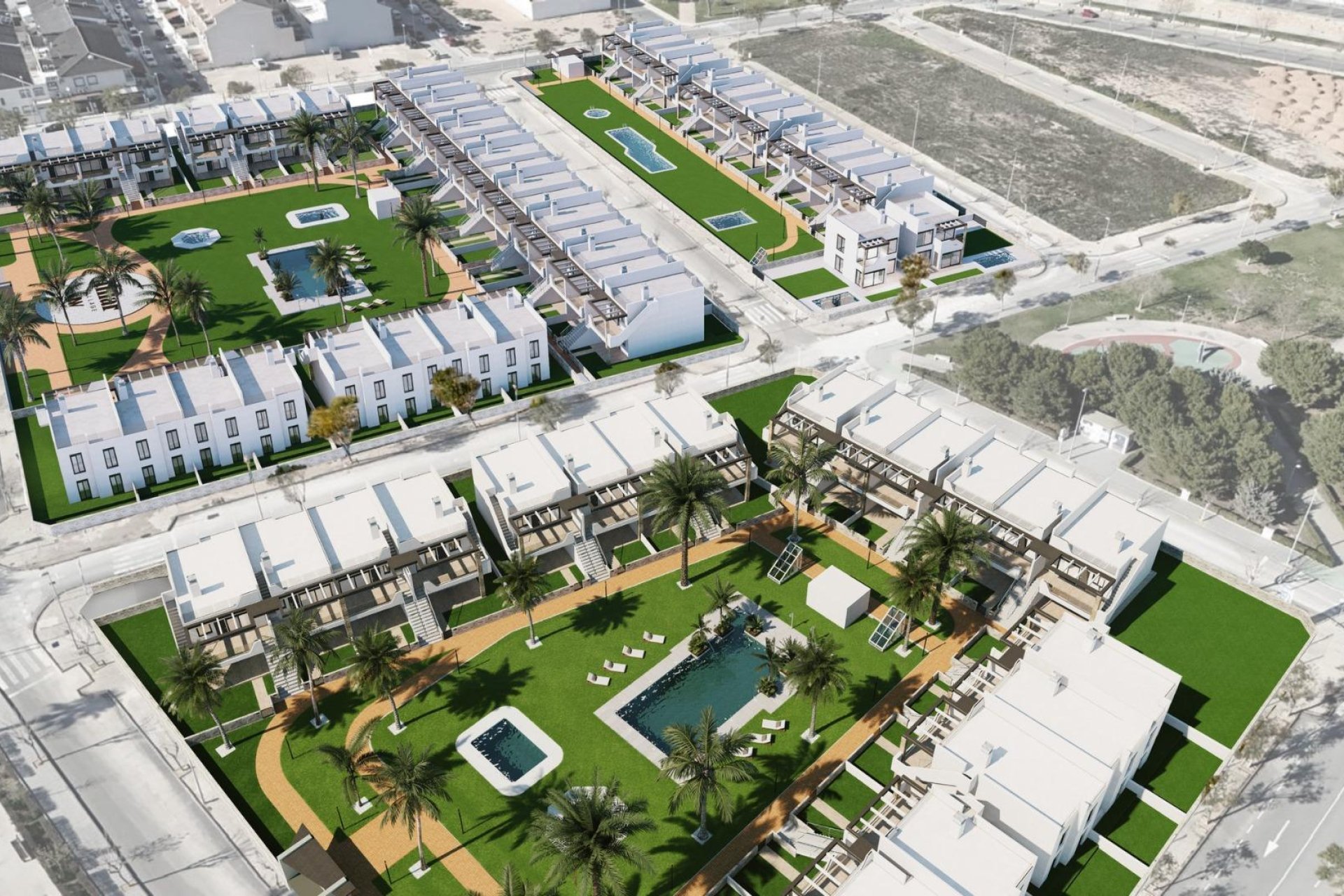 Obra nueva - Adosado -
Pilar de la Horadada - pueblo