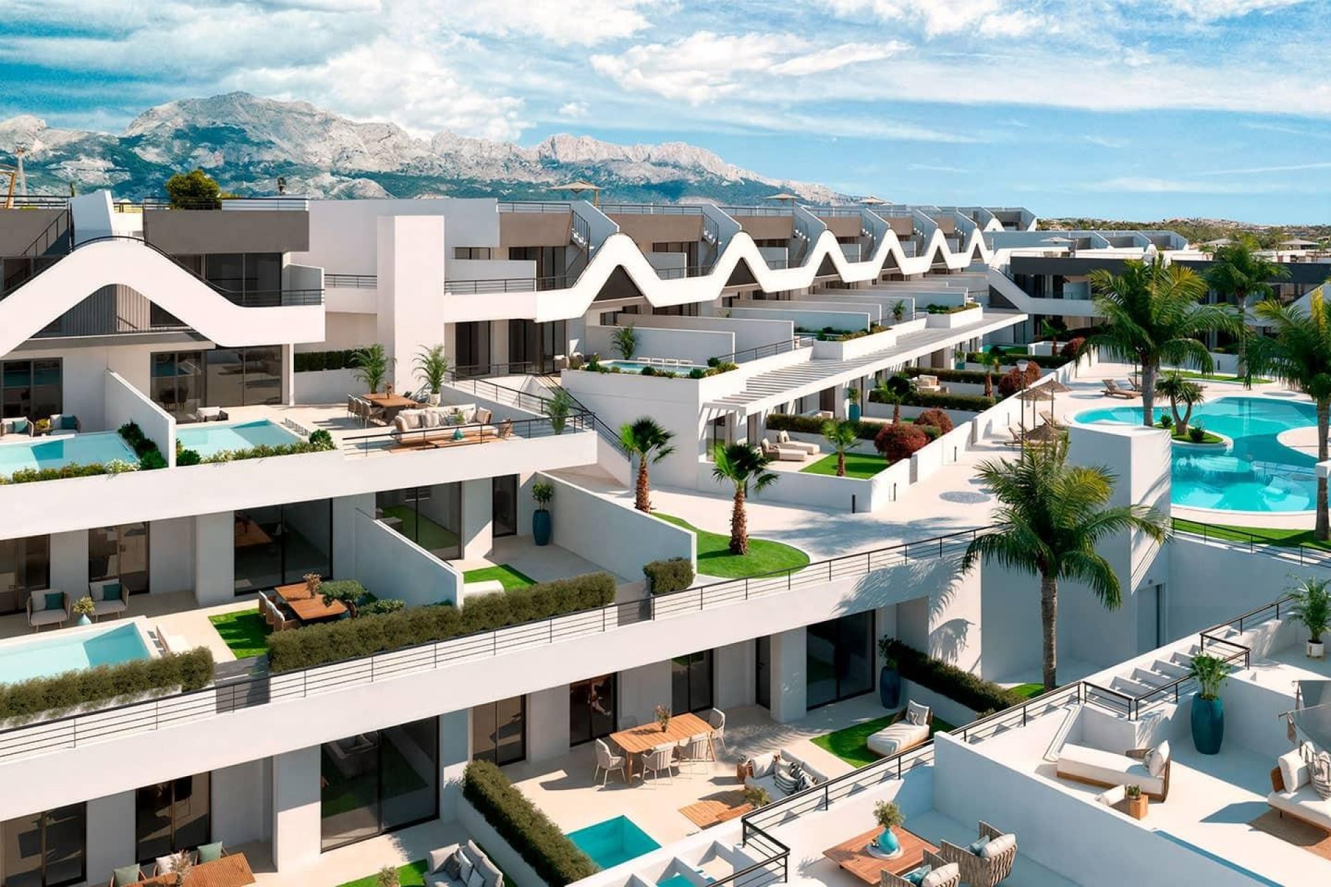 Obra nueva - Apartamento -
Alfas del Pí - Alfaz del Sol