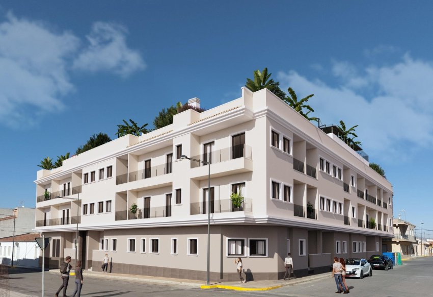 Obra nueva - Apartamento -
Algorfa - Pueblo