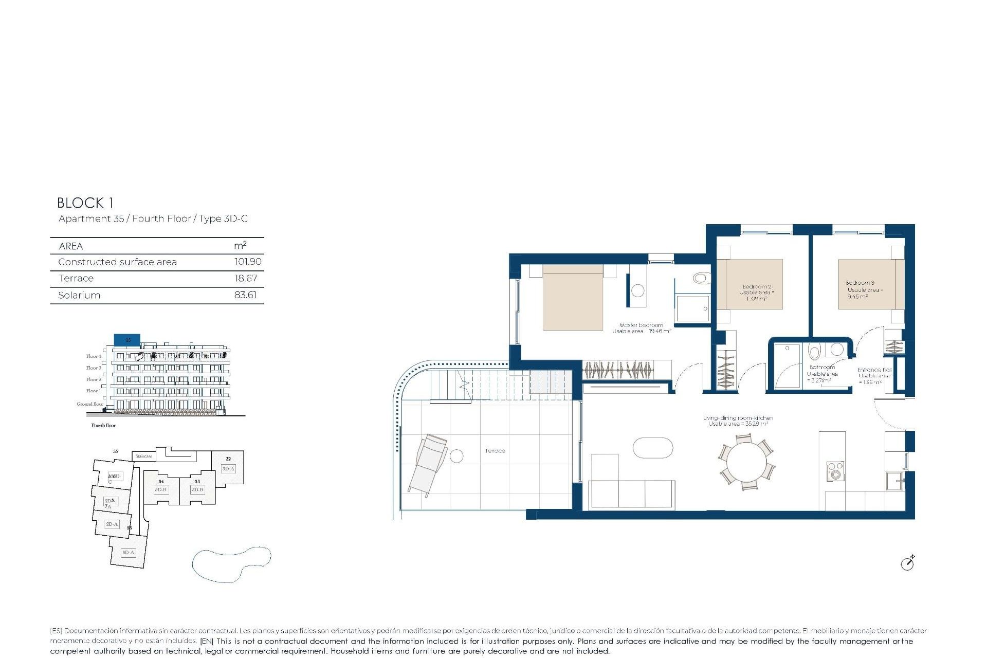 Obra nueva - Apartamento -
Baños y Mendigo - El Valle Golf