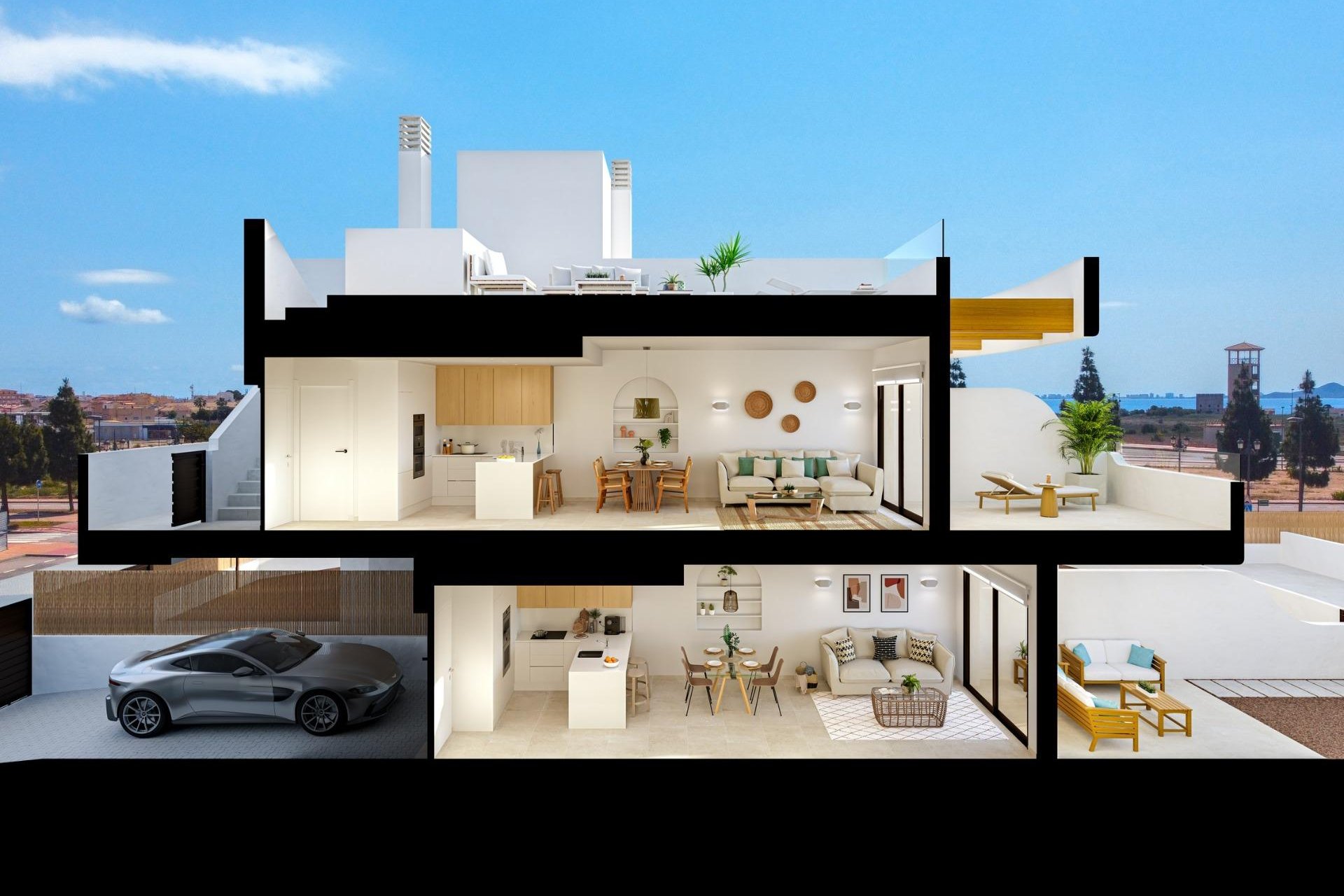 Obra nueva - Apartamento -
Los Alcázares - La Serena Golf