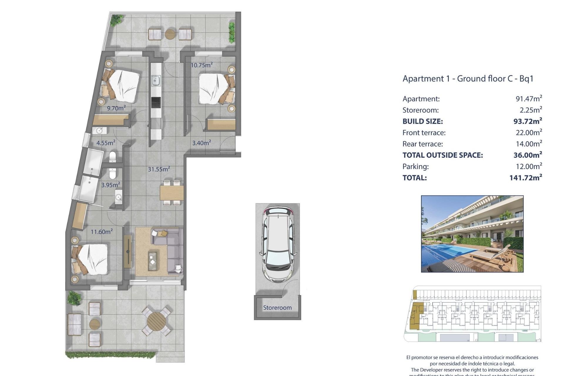Obra nueva - Apartamento -
Los Alcázares - Los Narejos