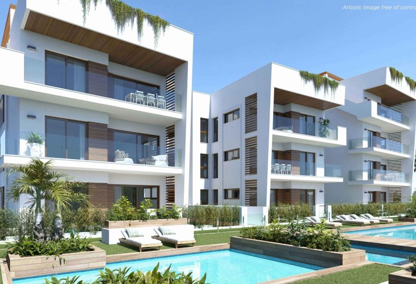 Obra nueva - Apartamento -
Los Alcázares - Parque Diana