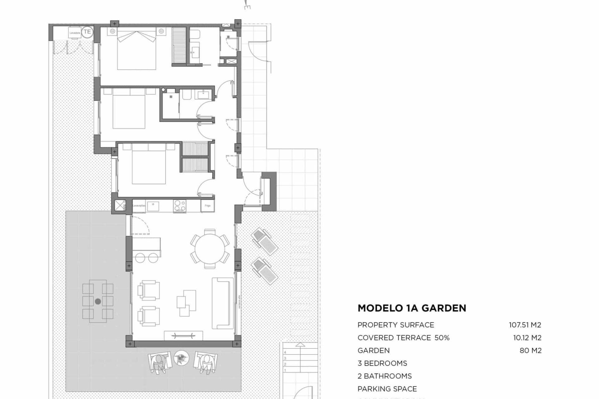Obra nueva - Apartamento -
Los Alcázares - Parque Diana