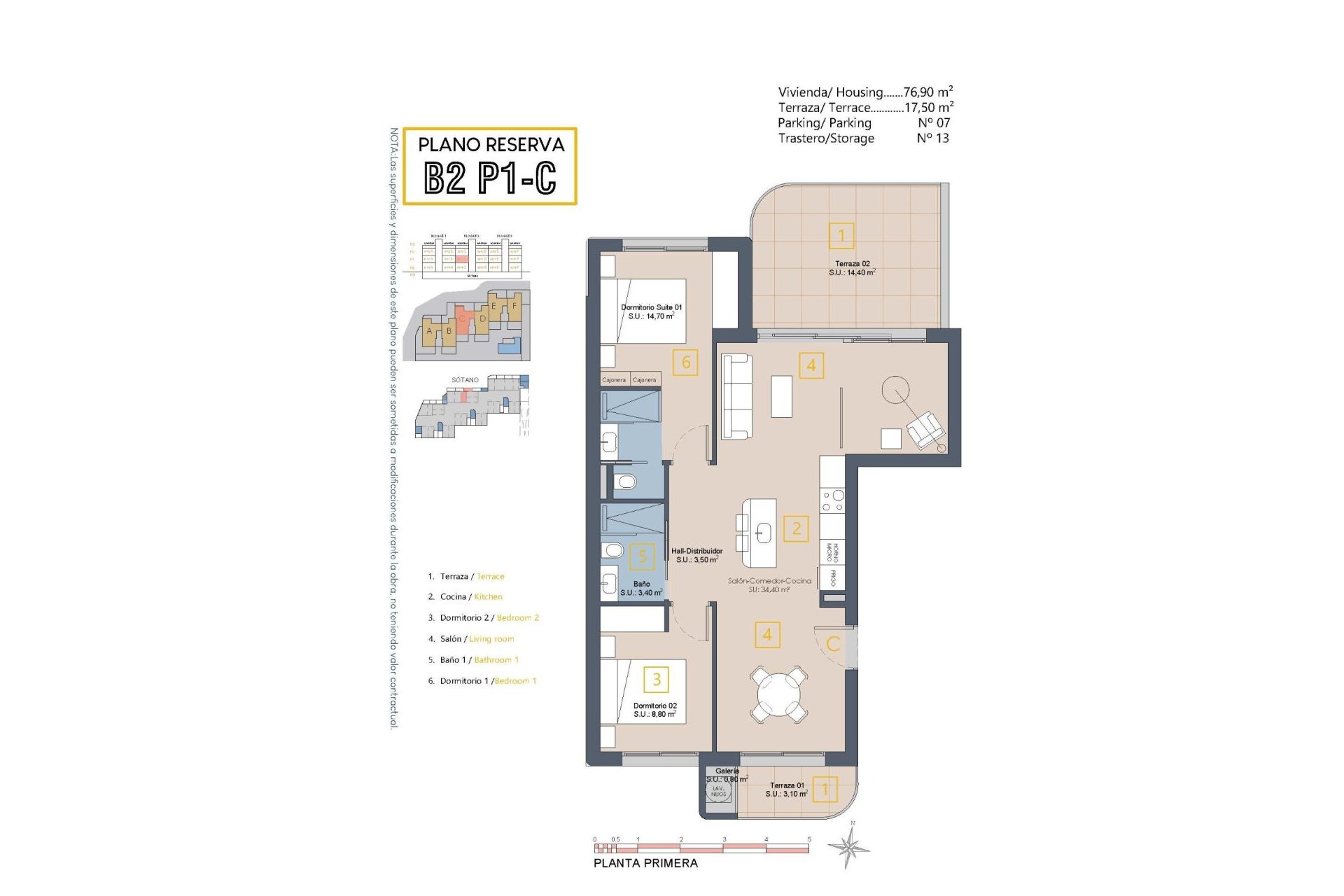 Obra nueva - Apartamento -
Los Alcázares - Serena Golf
