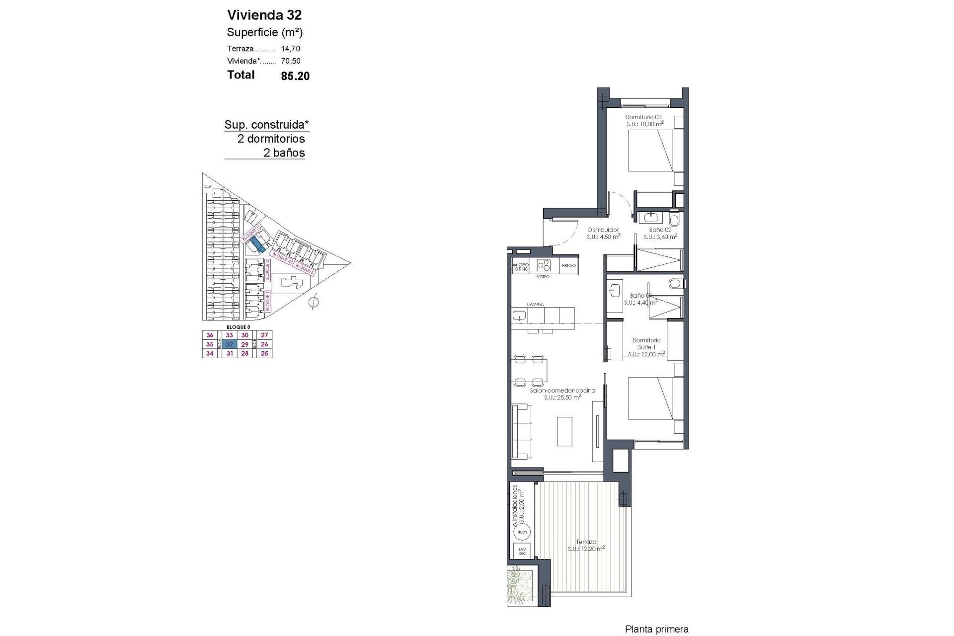 Obra nueva - Apartamento -
Los Alcázares - Serena Golf