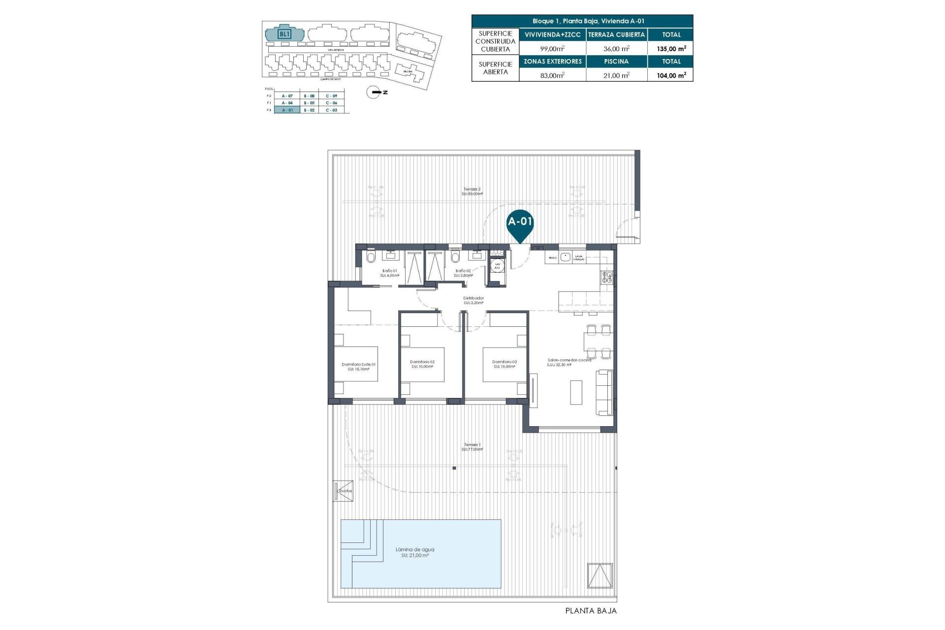 Obra nueva - Apartamento -
Los Alcázares - Serena Golf