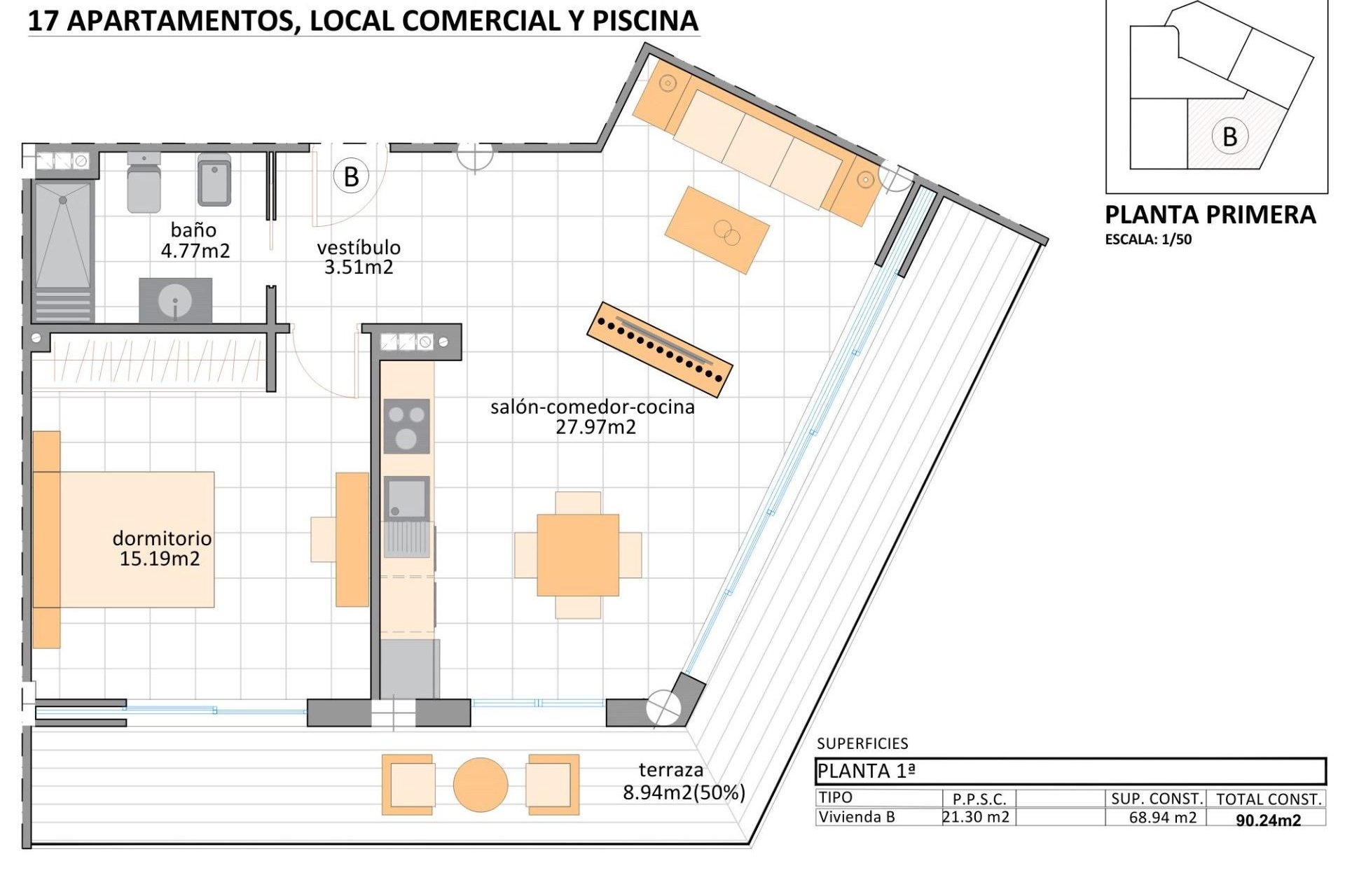 Obra nueva - Apartamento -
San Pedro del Pinatar - Lo Pagan