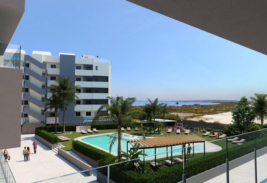 Obra nueva - Apartamento -
Santa Pola - Playa Tamarit
