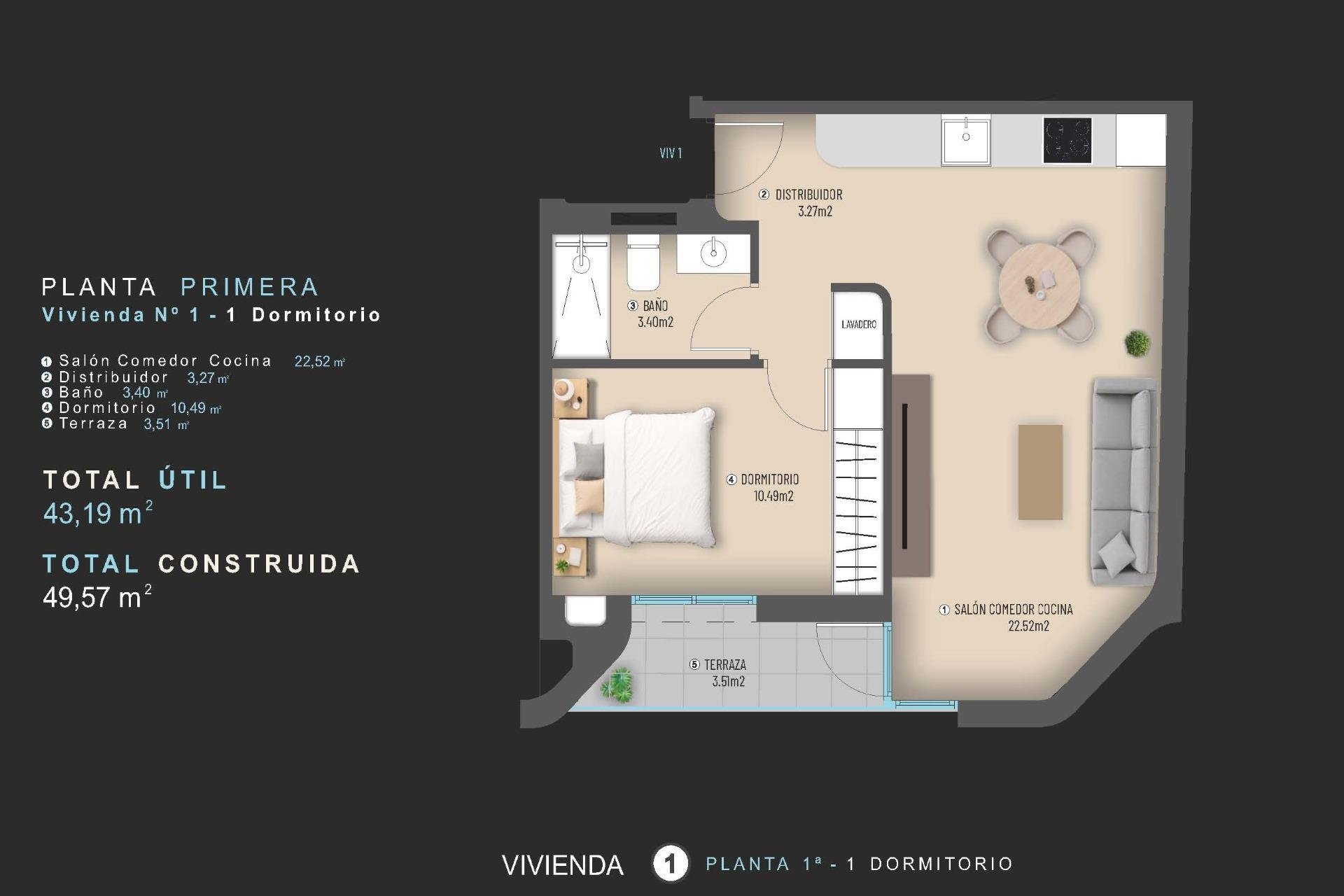 Obra nueva - Apartamento -
Torrevieja - Centro