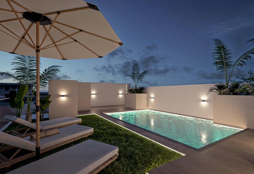 Obra nueva - Apartamento -
Torrevieja - Centro