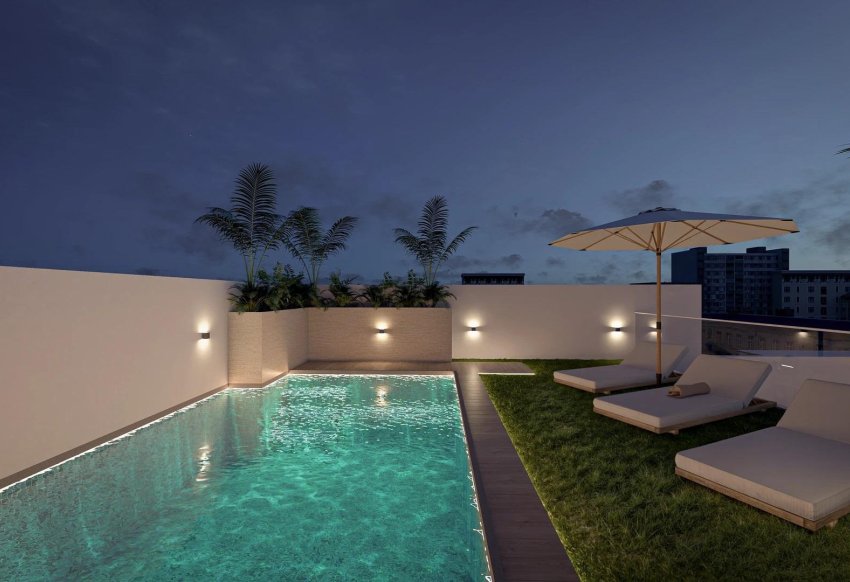 Obra nueva - Apartamento -
Torrevieja - Centro