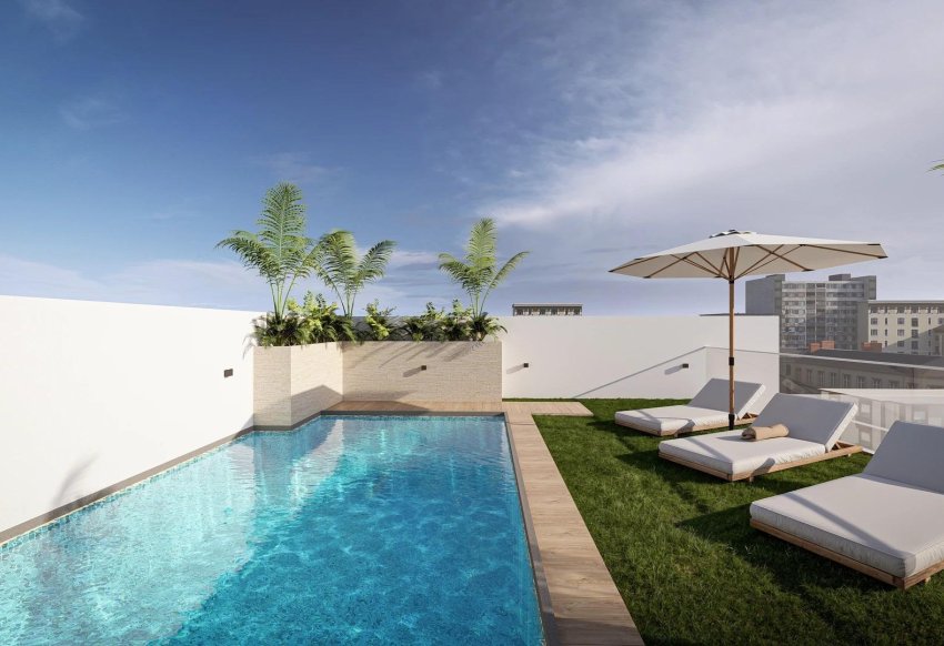 Obra nueva - Apartamento -
Torrevieja - Centro