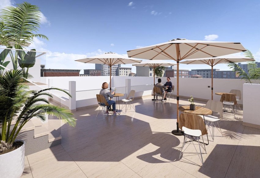 Obra nueva - Apartamento -
Torrevieja - Centro