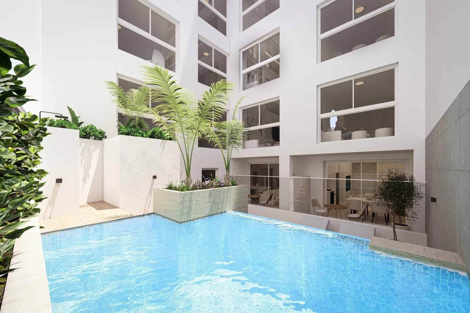 Obra nueva - Apartamento -
Torrevieja - Centro