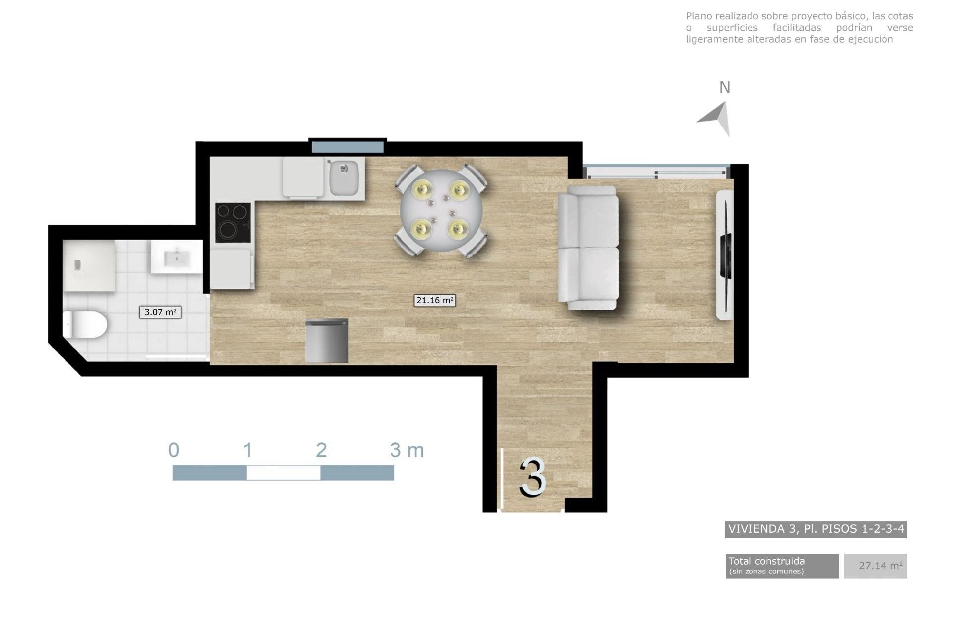 Obra nueva - Apartamento -
Torrevieja - Centro