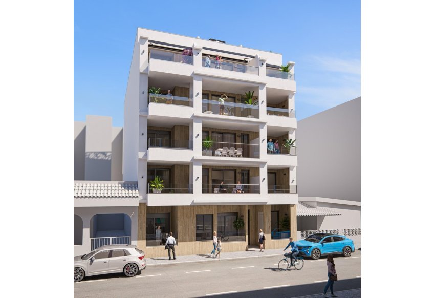 Obra nueva - Apartamento -
Torrevieja - Playa de El Cura