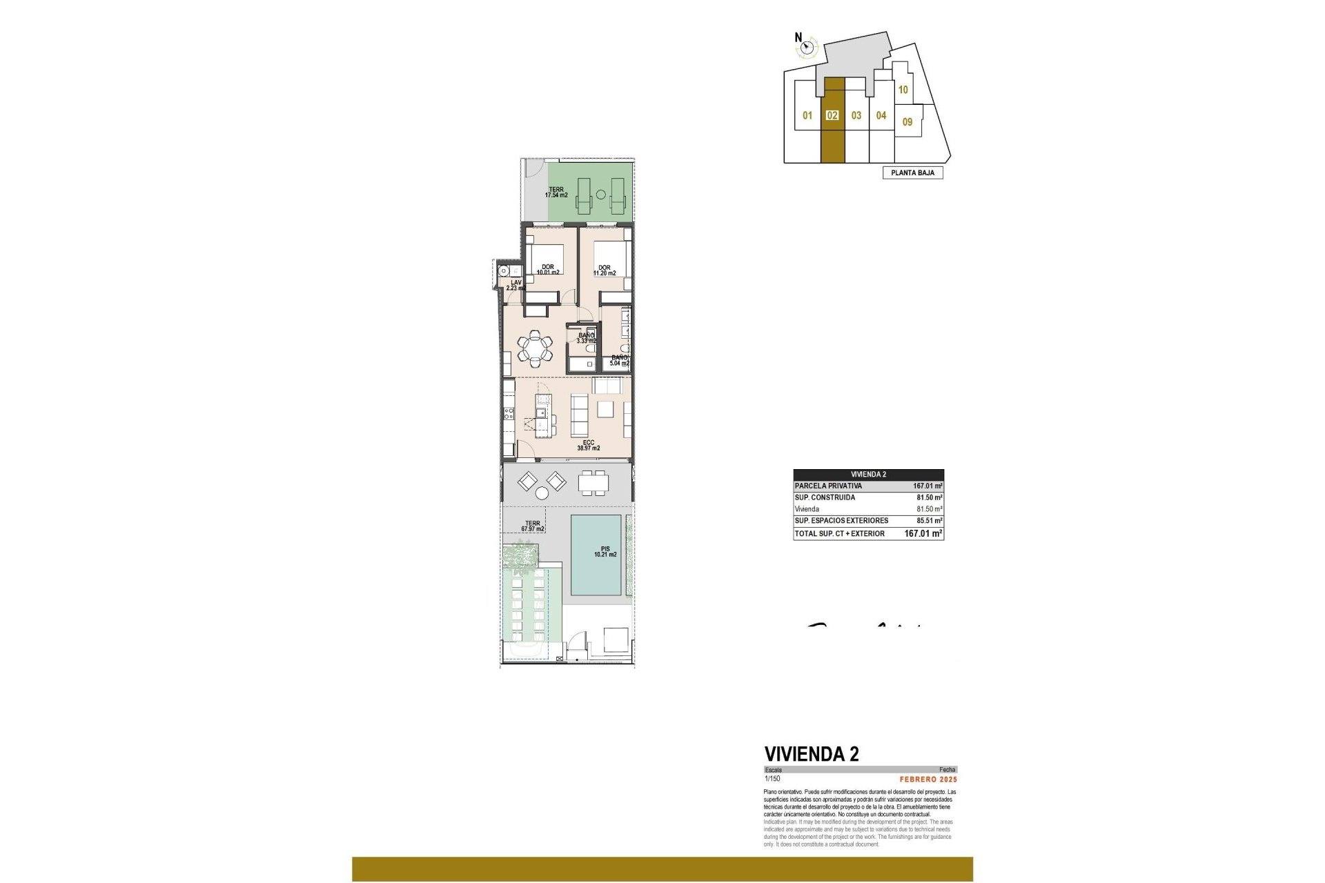 Obra nueva - Bungalow -
Pilar de la Horadada - parques de Andromeda