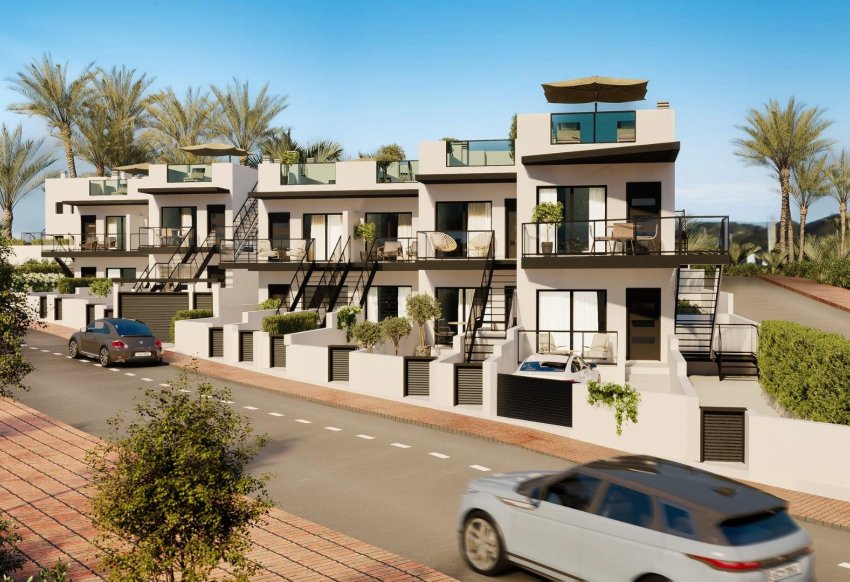 Obra nueva - Bungalow -
Puerto de Mazarron - Playa Negra