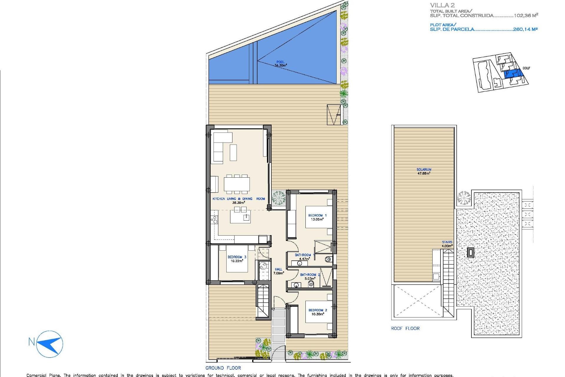 Obra nueva - Detached Villa -
Los Alcázares - Serena Golf