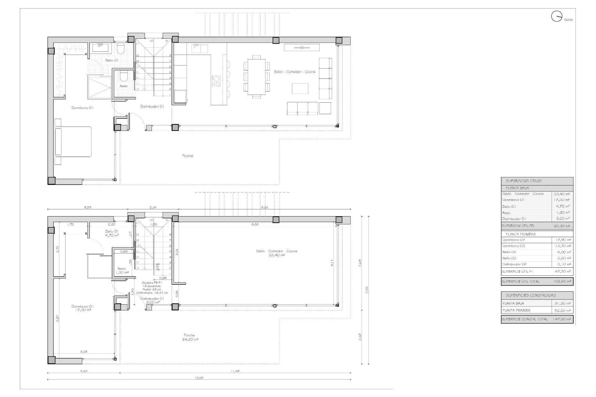 Obra nueva - Detached Villa -
Orihuela Costa - PAU 26