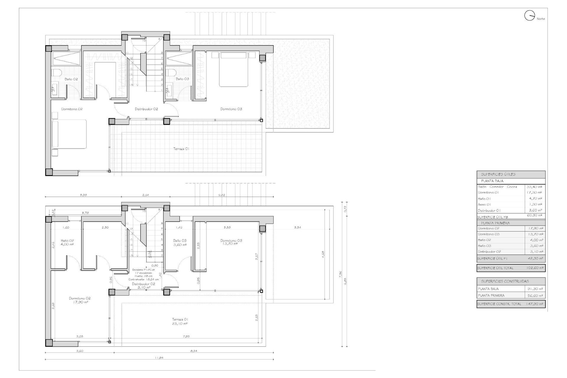 Obra nueva - Detached Villa -
Orihuela Costa - PAU 26