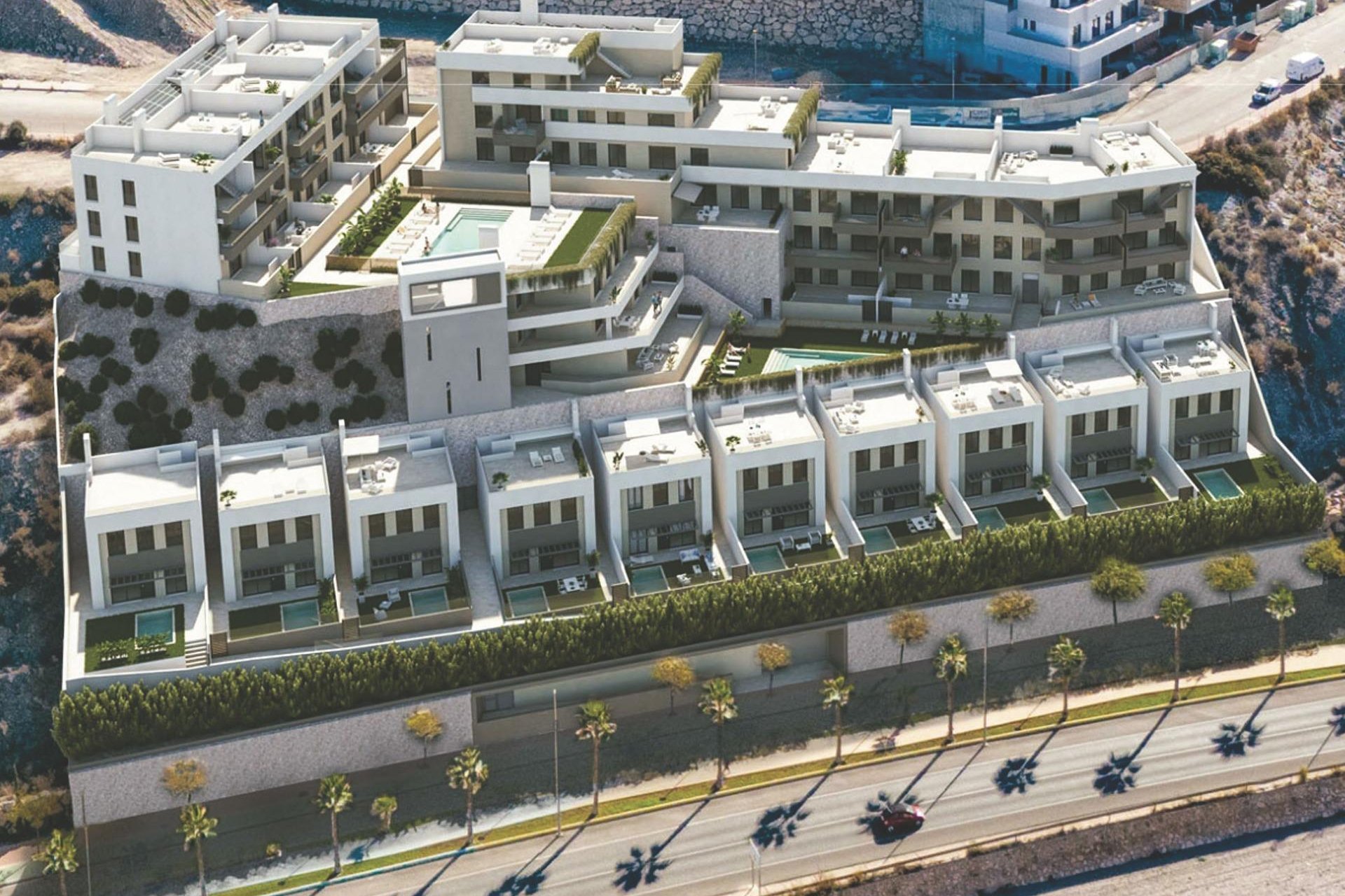 Obra nueva - Villa -
Águilas - Playa del Hornillo