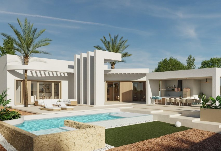 Obra nueva - Villa -
Algorfa - Lomas De La Juliana