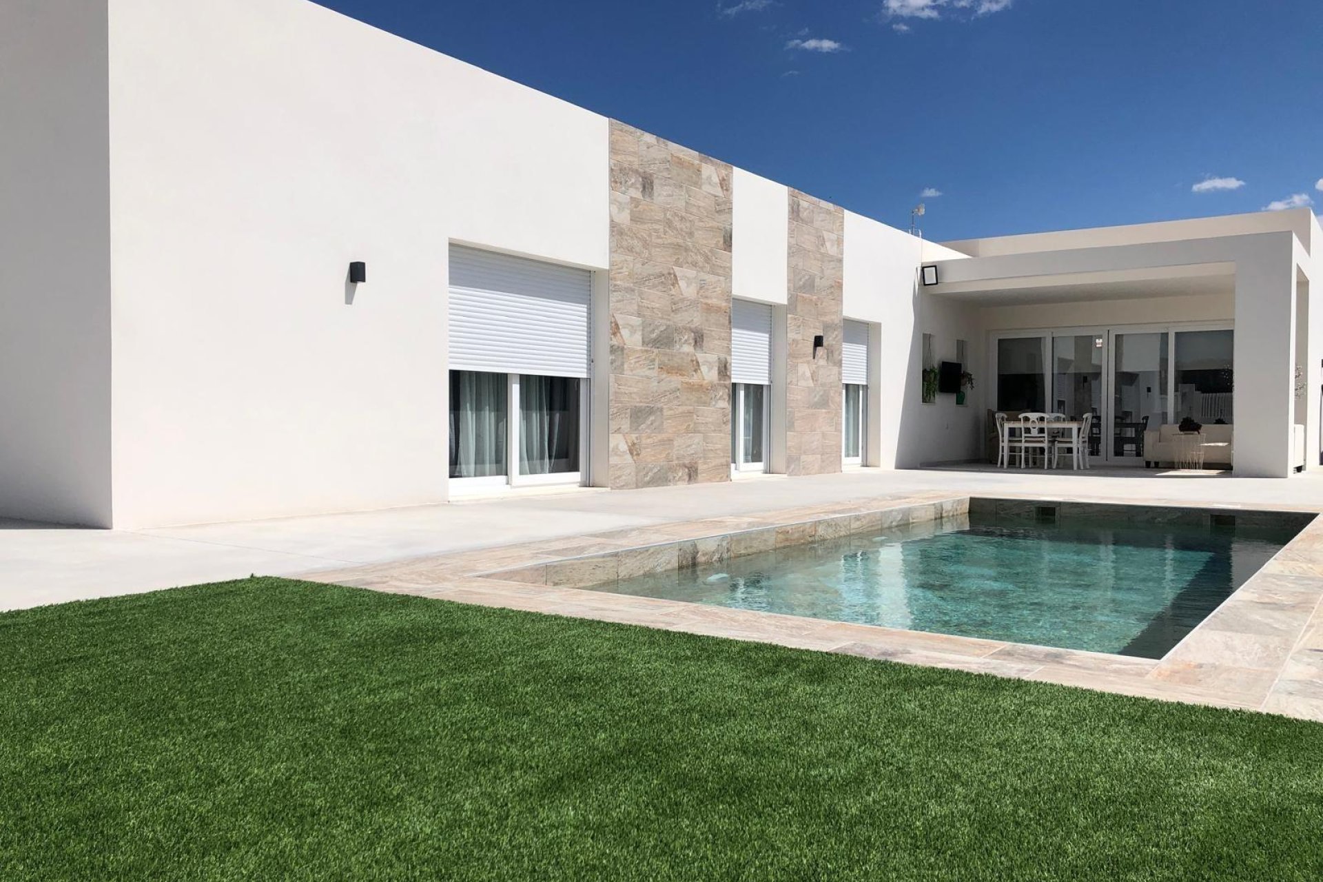 Obra nueva - Villa -
Aspe - urbanizaciones